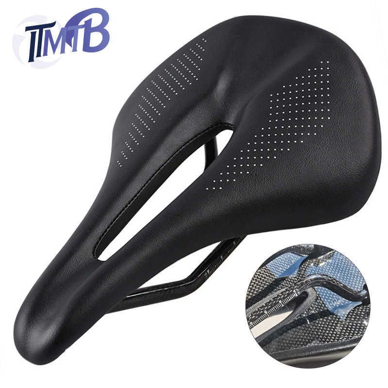 Selles Selle De Vélo En Fibre De Carbone Ergonomique VTT Siège De