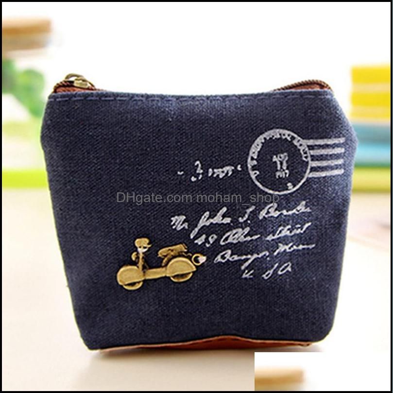 Brand: RetroLife Type: Canvas Coin Purse Organizer Specs: Portable Mini  Zip, Drop Delivery Keywords: Storage Bags, Keys, Wallet, Change Pocket  Holder Key Points: Home Garden House OTVFN Main Features: Compact Size,  Durable