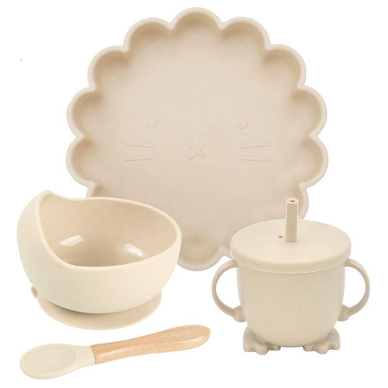 Lion 4pcs Beige