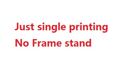 Alleen single printing 8x8ft