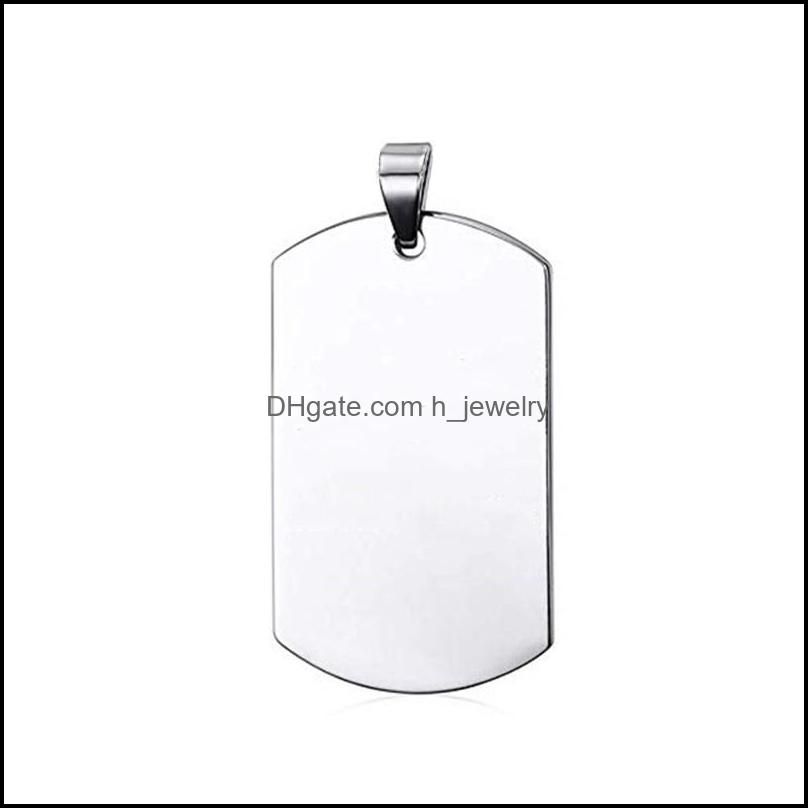 Blank collier pendentif