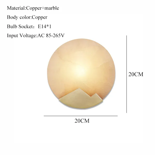 D20CM Kina 6-10W varm vit 3000k D20cm