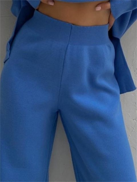 Blauwe broek