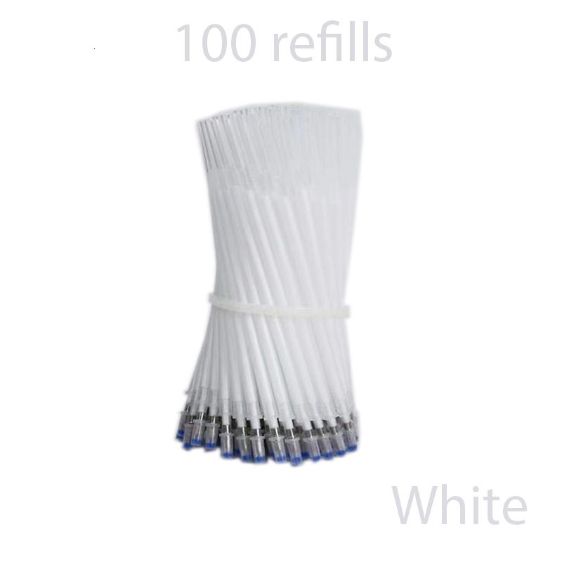 100 Refills White