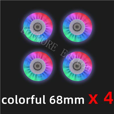 4 Colorful 68mm