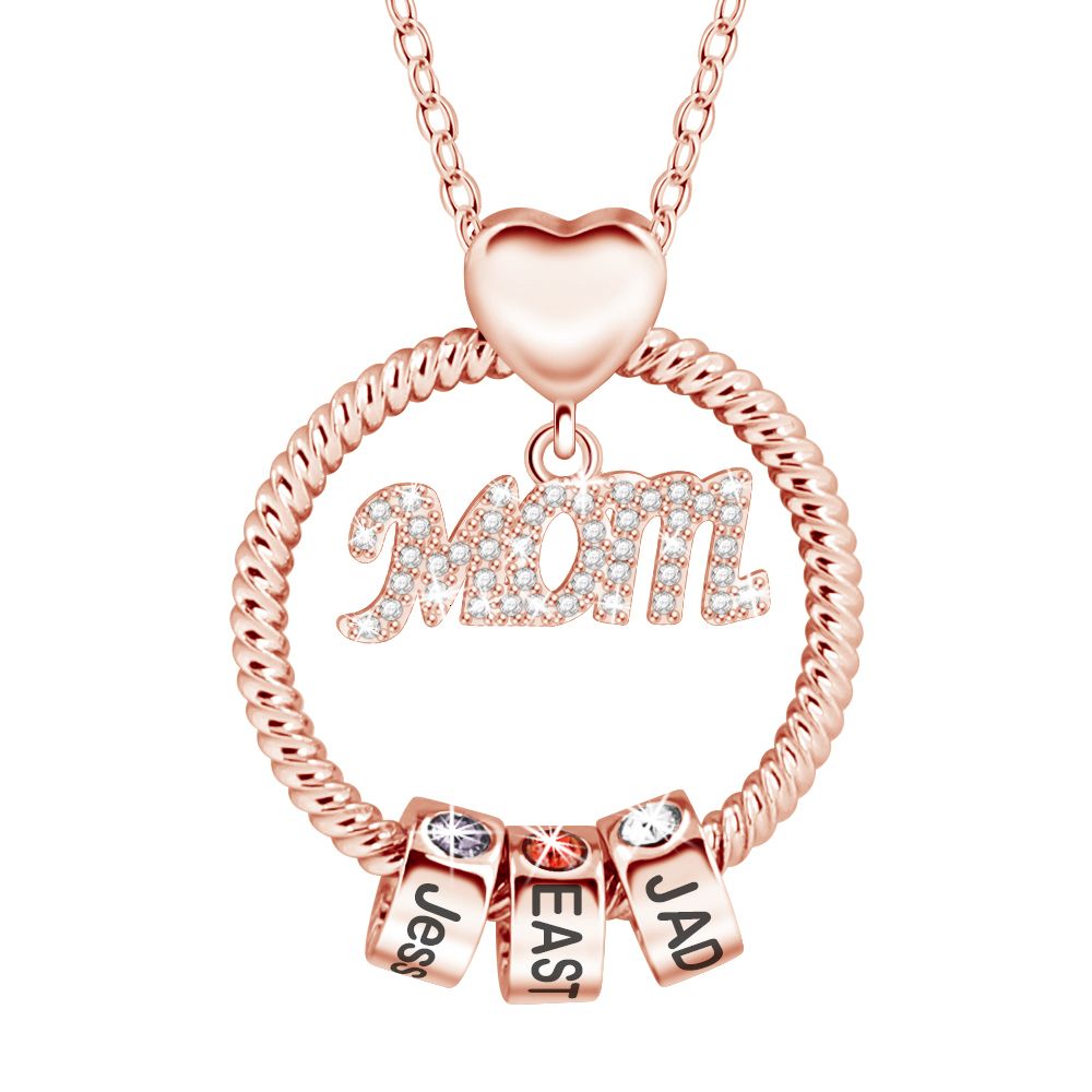 Mom-rose Gold-1-2 Beads