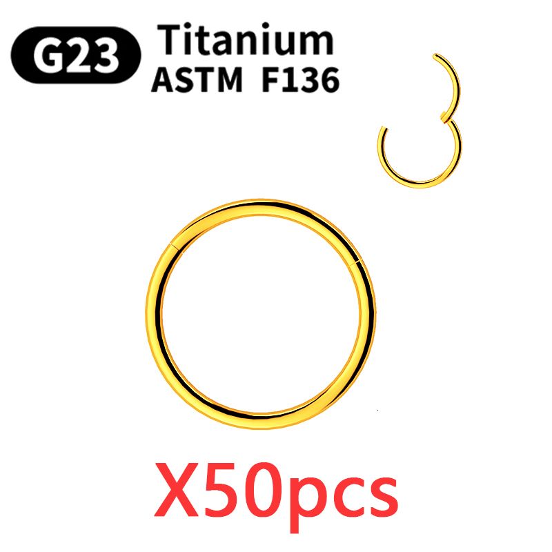 ゴールドカラー50pcs-1.2x11mm