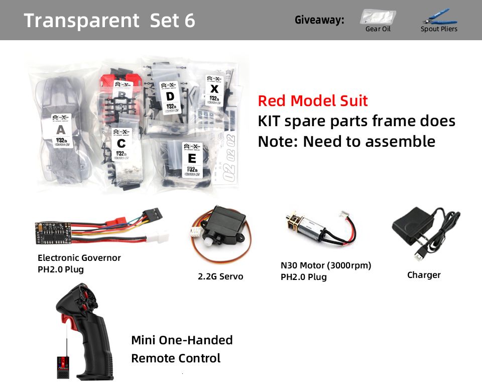 Ensemble transparent 6