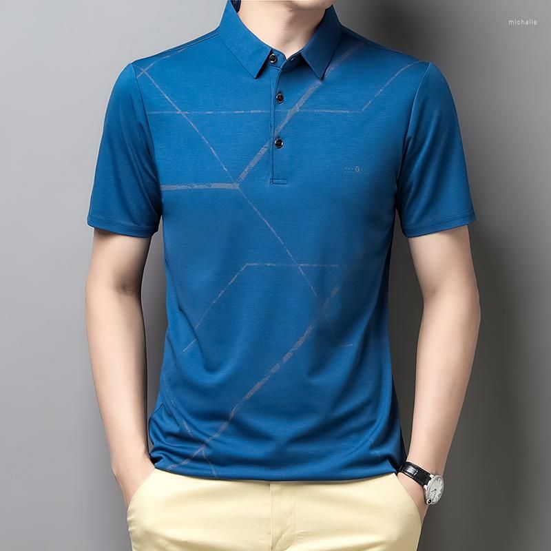 Blue Polo Shirt Men