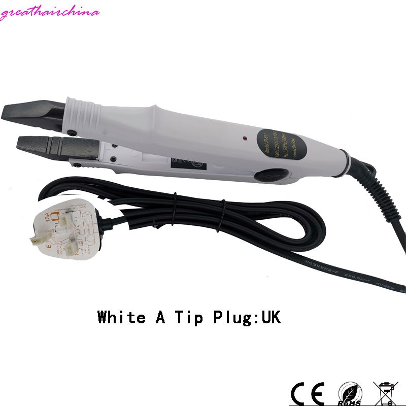 White Tip a Uk Plug