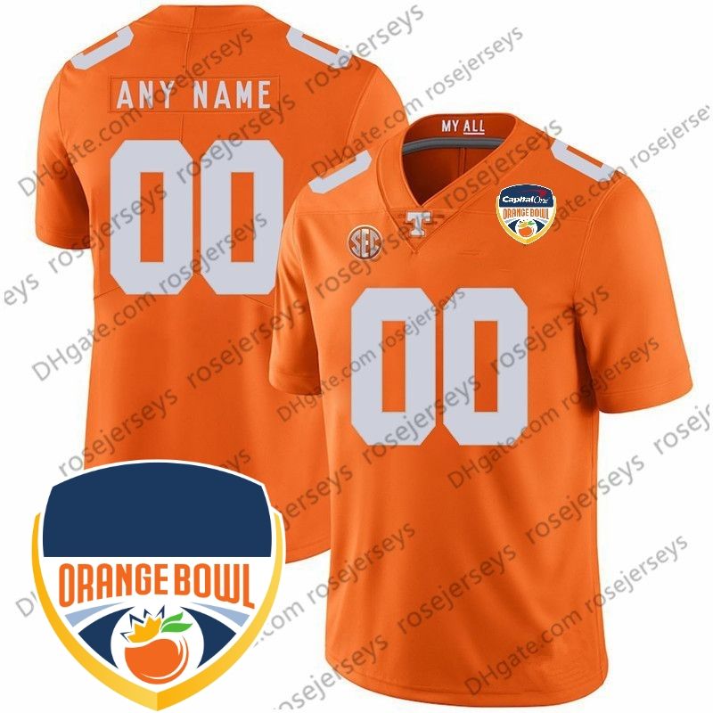 Orange mit Orange Bowl Patch