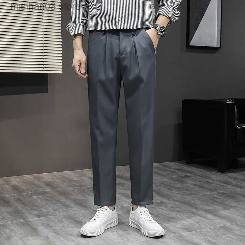 Pantalon de costume gris