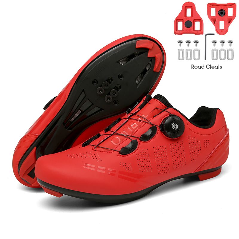 cleats road red