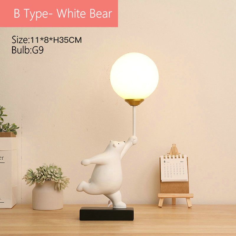 B Type White Bear White Light