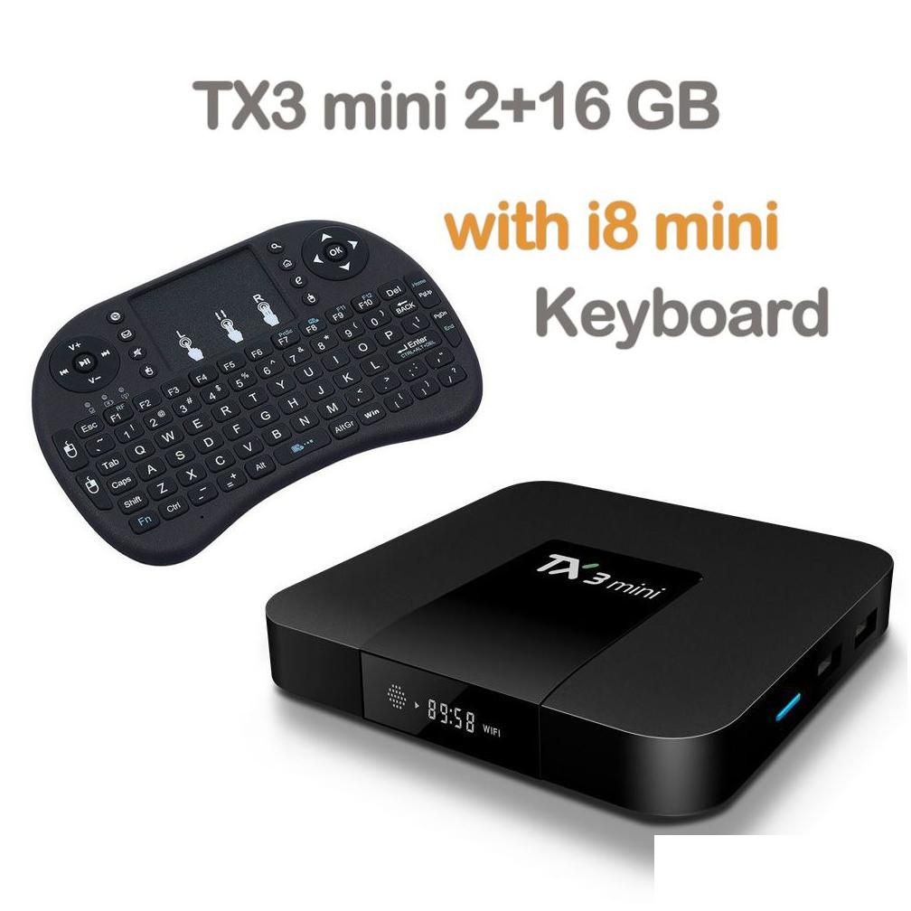 Caixa de 2+16 Gb com teclado