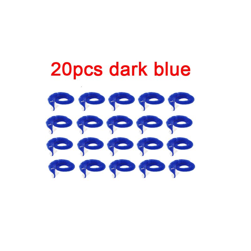 20pcs blu scuro