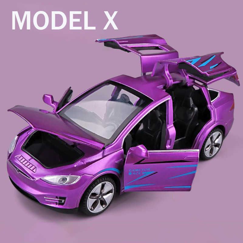 Model x Purple