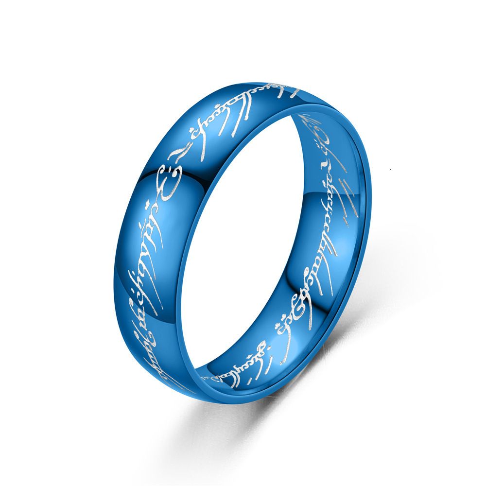 blauwe ring