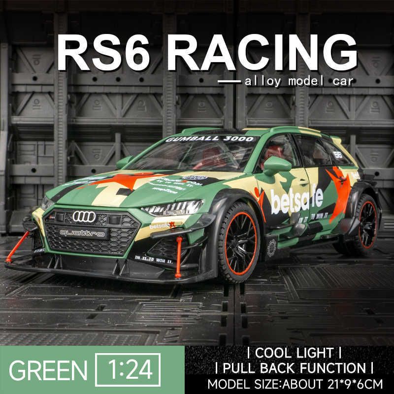 124-rs6 Racing-green