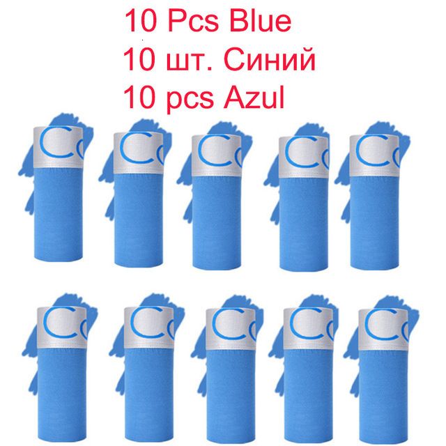 10 pcs bleus