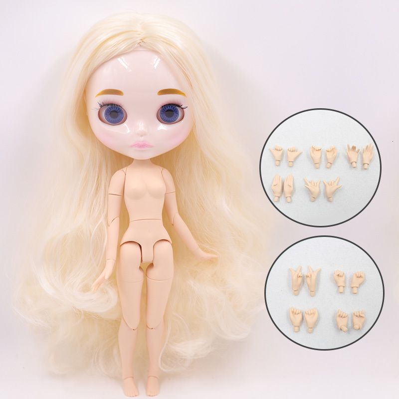 Gesneden lippen glanzen-30 cm hoogte Doll10