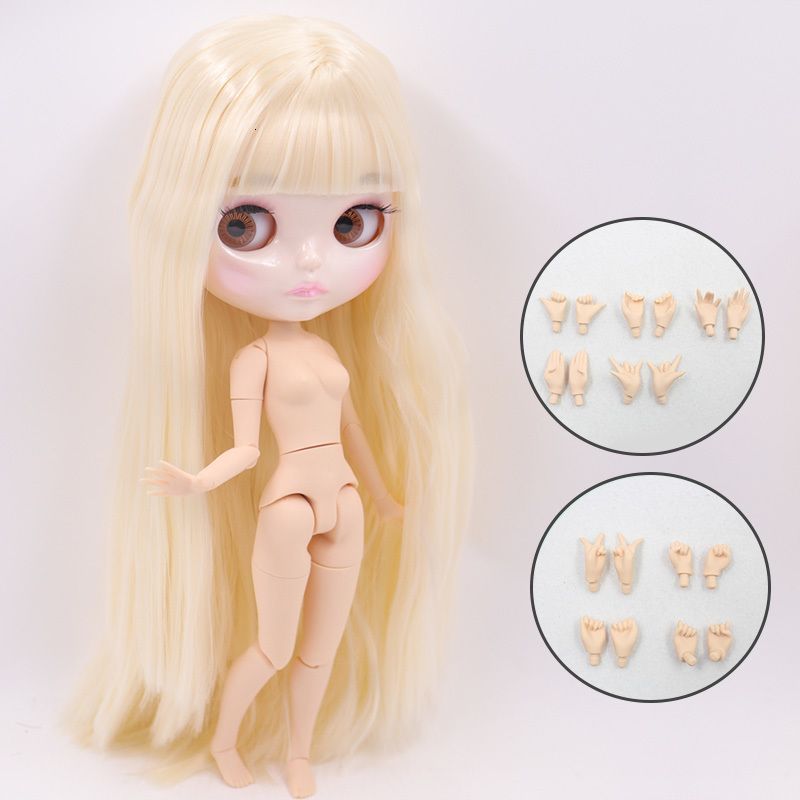 Gesneden lippen glanzend-30 cm hoogte Doll13