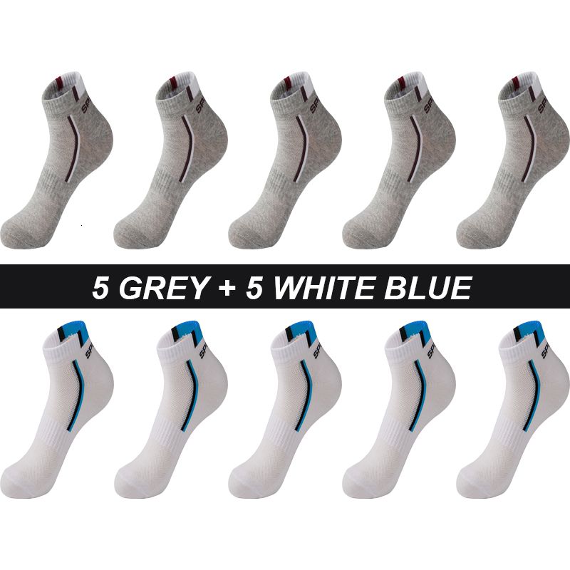 5Grey 5white Blue