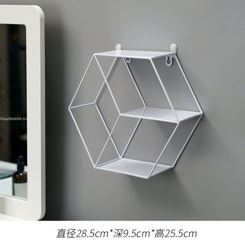 Clou hexagonal blanc