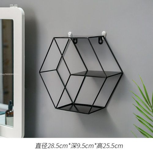 Clou hexagonal noir