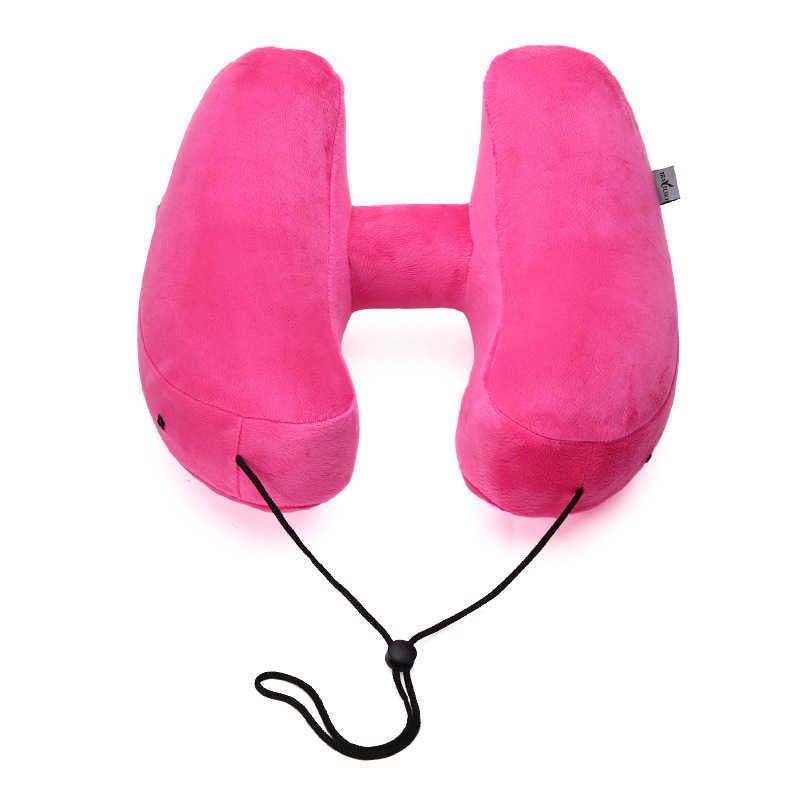 pink h pillow