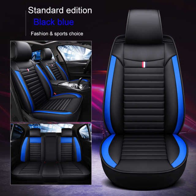 5 Seats Black Blue6