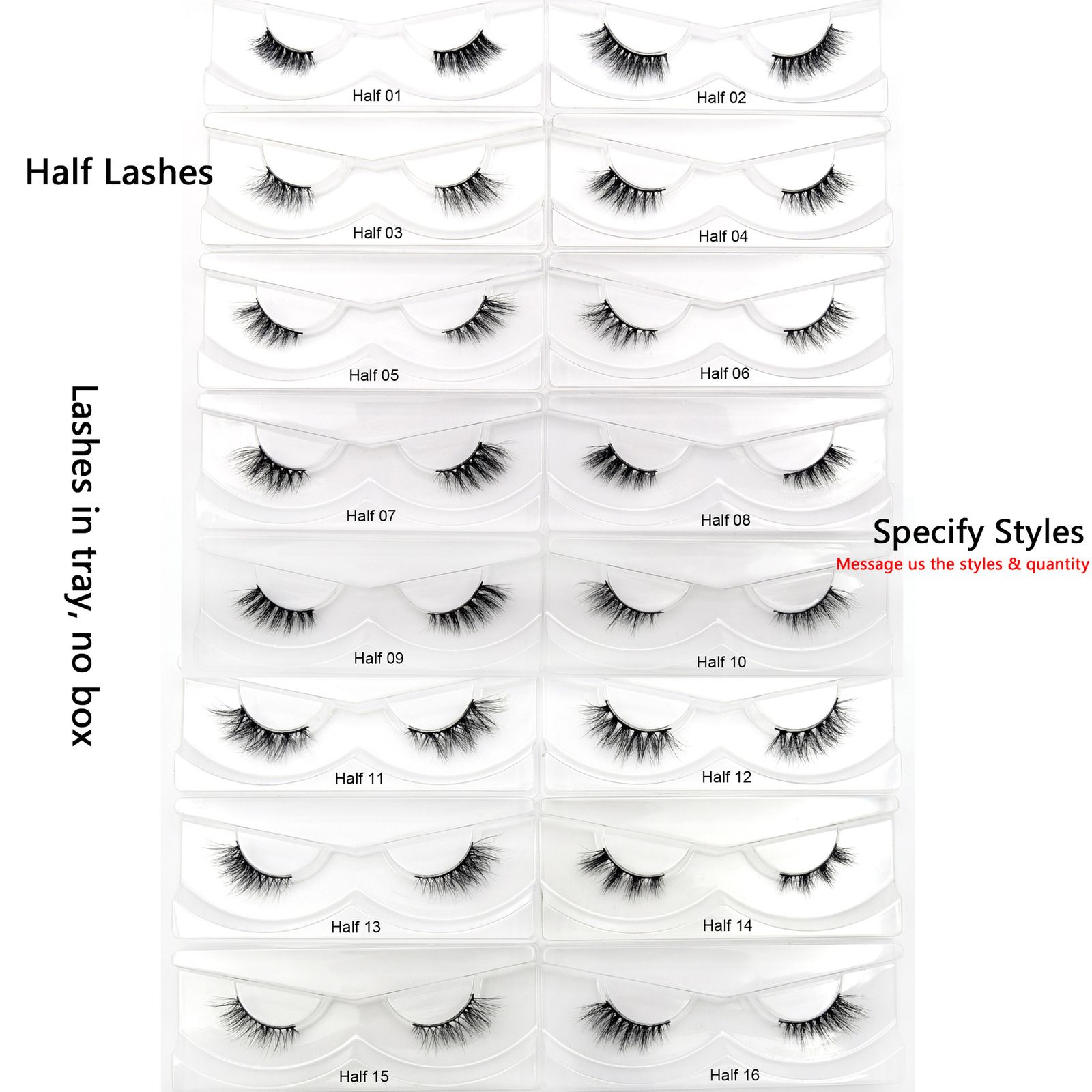 30pairs Specify Half