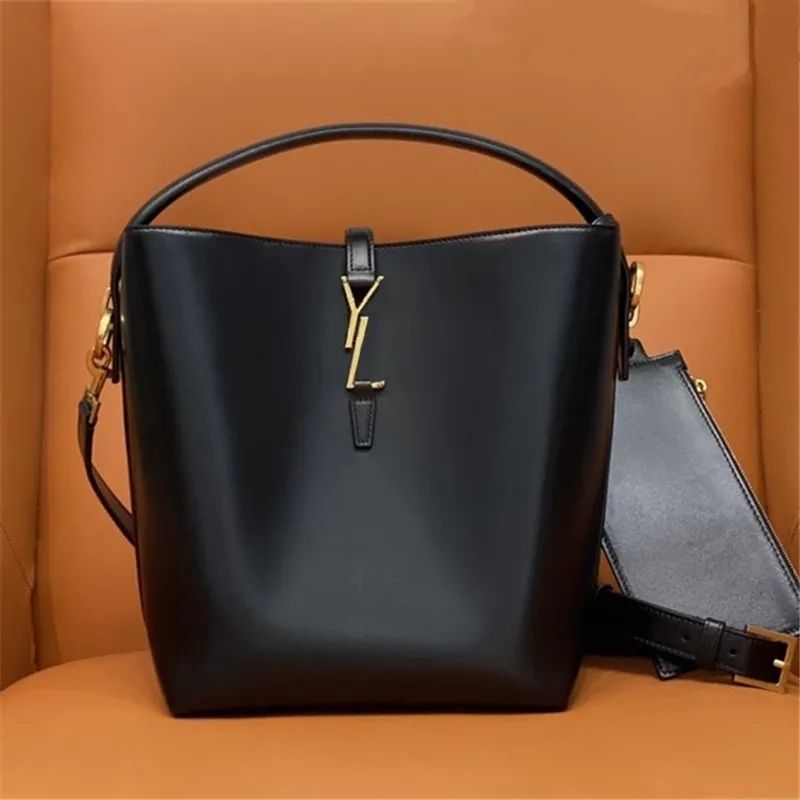 NEW LE 37 Designer Bag Shiny Leather Bucket Bag Shoulder Bags Women Bags  Crossbody Tote 2 In 1 Mini Purse High Quality Luxurys Handbags From  Designerbags9, $20.73