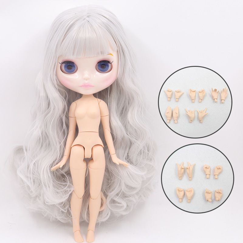 Gesneden lippen glanzen-30 cm hoogte Doll19