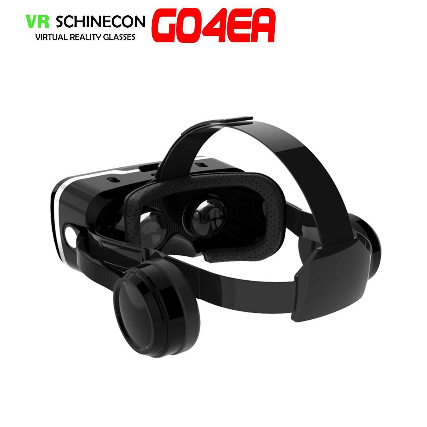 3D VR Headset with Controller Virtual Reality Smart Glasses Helmet 7in  Lenses