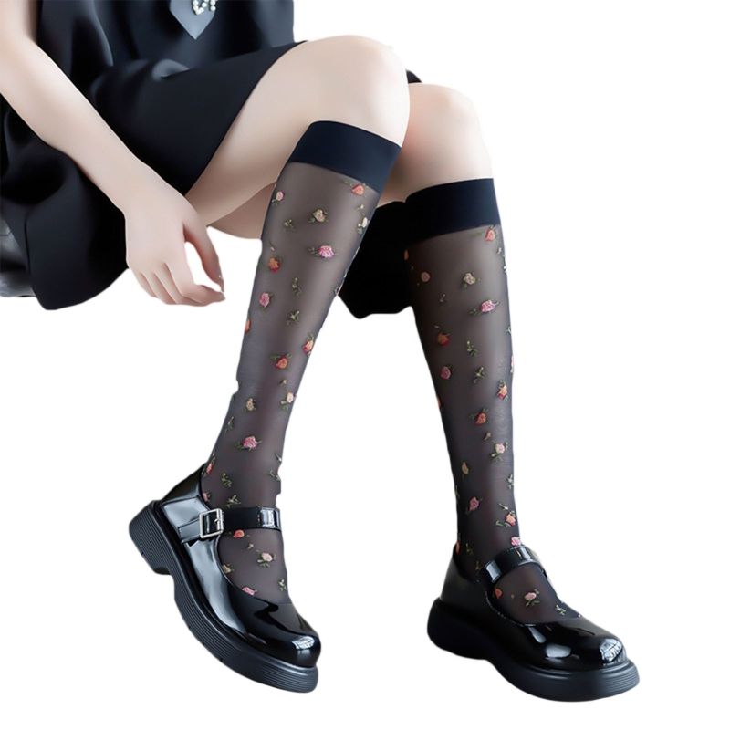 Chaussettes de mollet noir