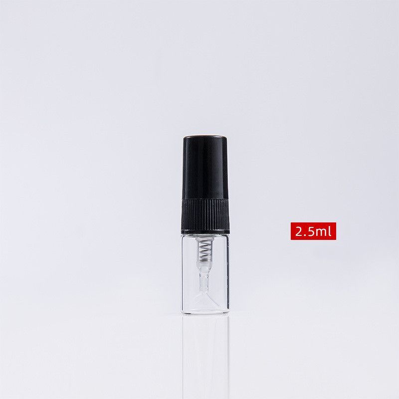 2,5 ml klares schwarzes Spray