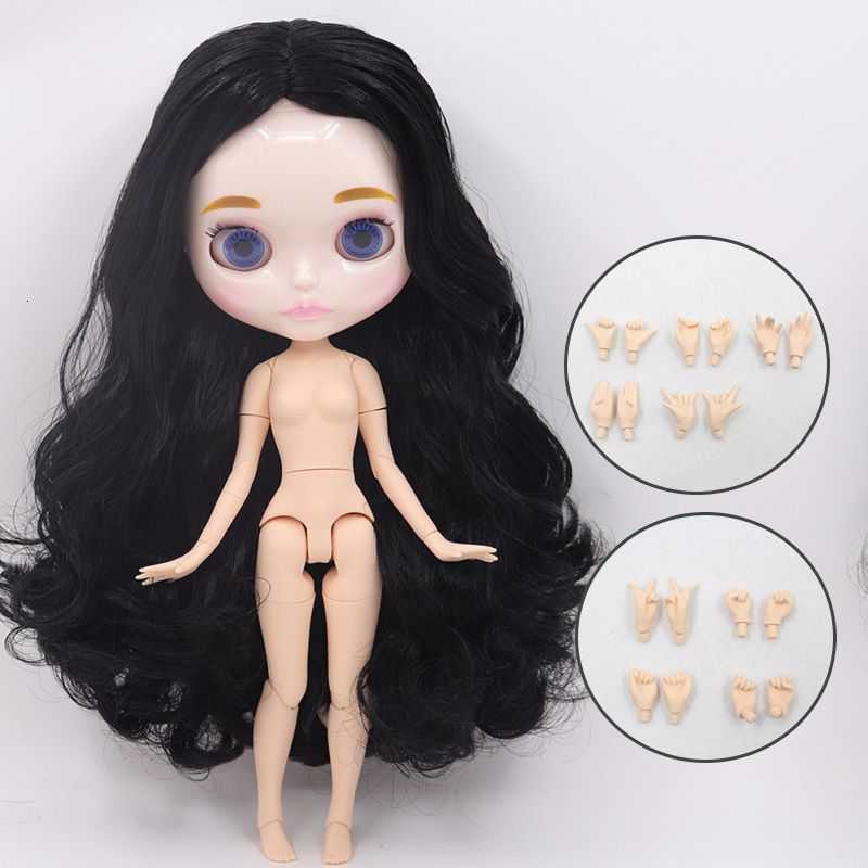 Gesneden lippen glanzen-30 cm hoogte Doll5