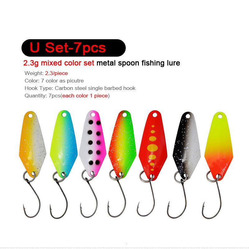 u Set-7pcs-2.3g