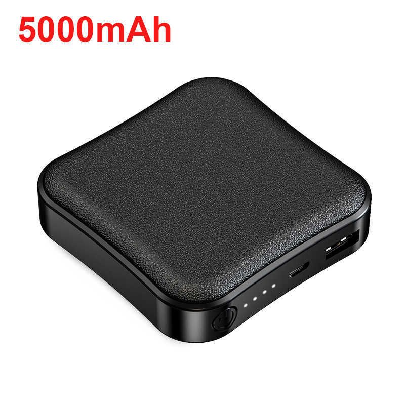 5000 mAh schwarz.