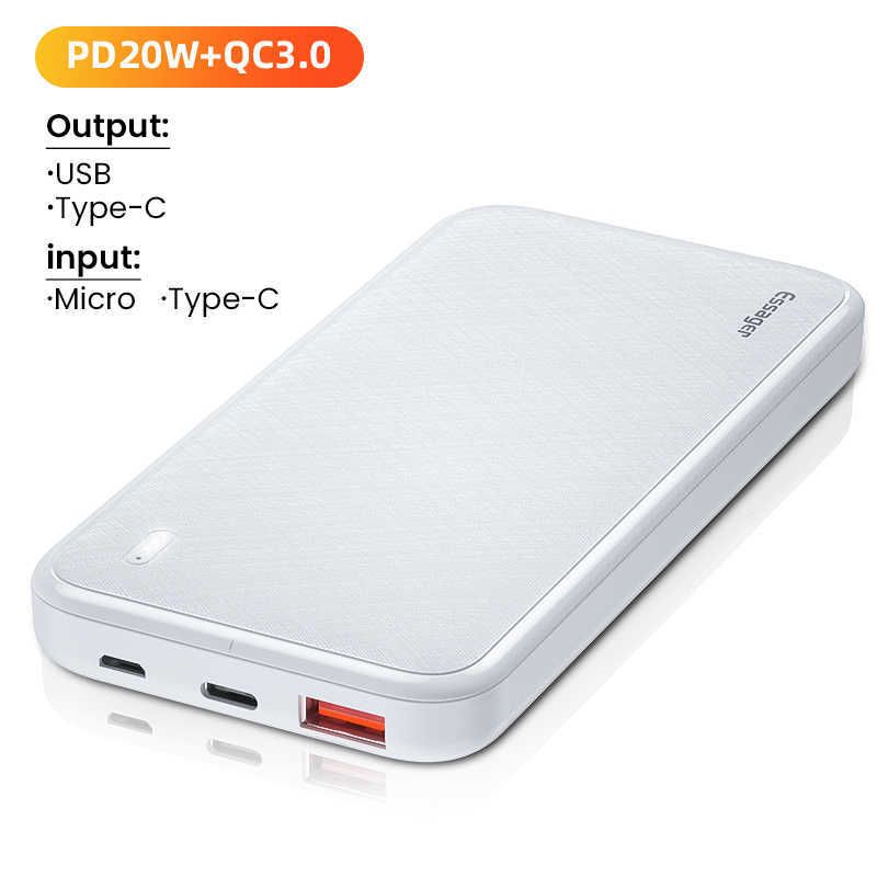 Pd Qc 3.0 Bianco-10000mah