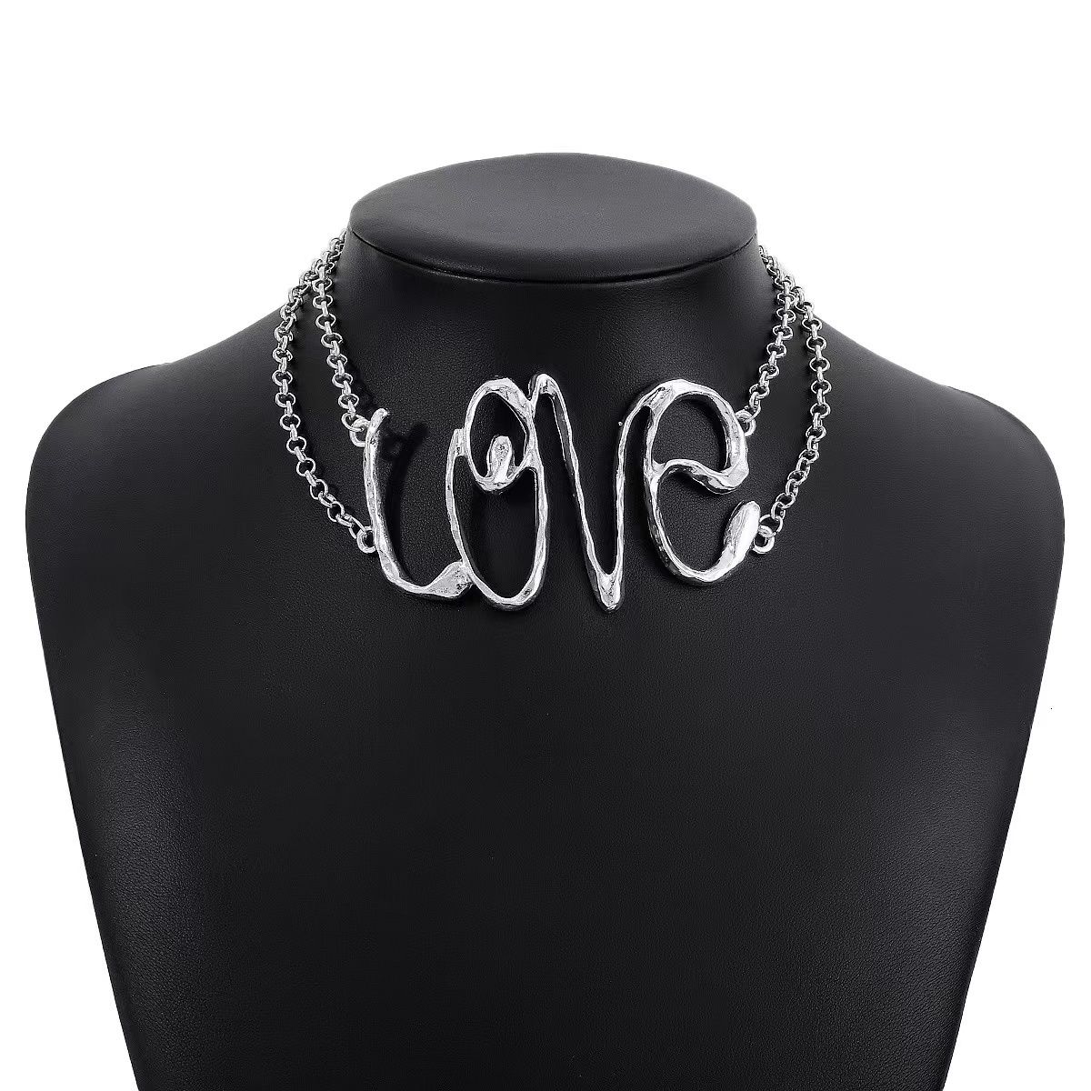 Silver Love-Necklace