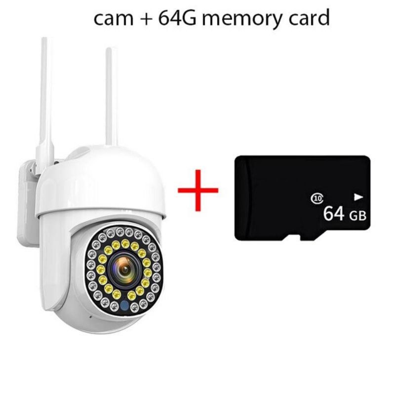 Sensorgrootte: camera EU-stekker 64 GB