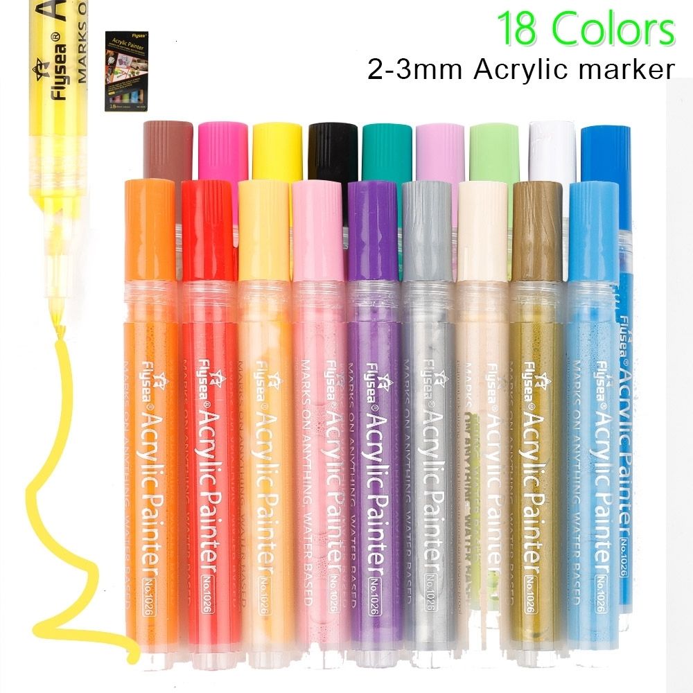 18 couleurs 3mm