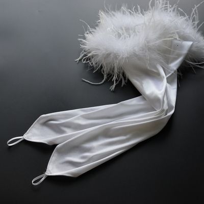 Satin blanc 48 cm