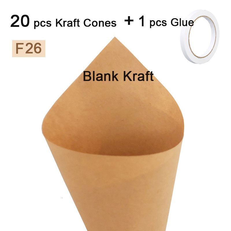 Cone em branco 20pcs.