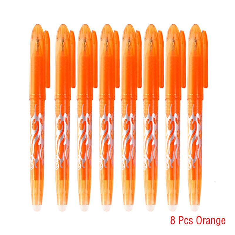 8 pezzi Penna arancione