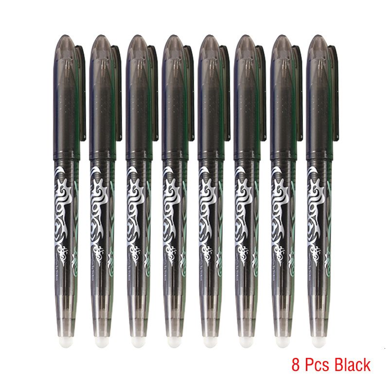 8 PCS Black Pen