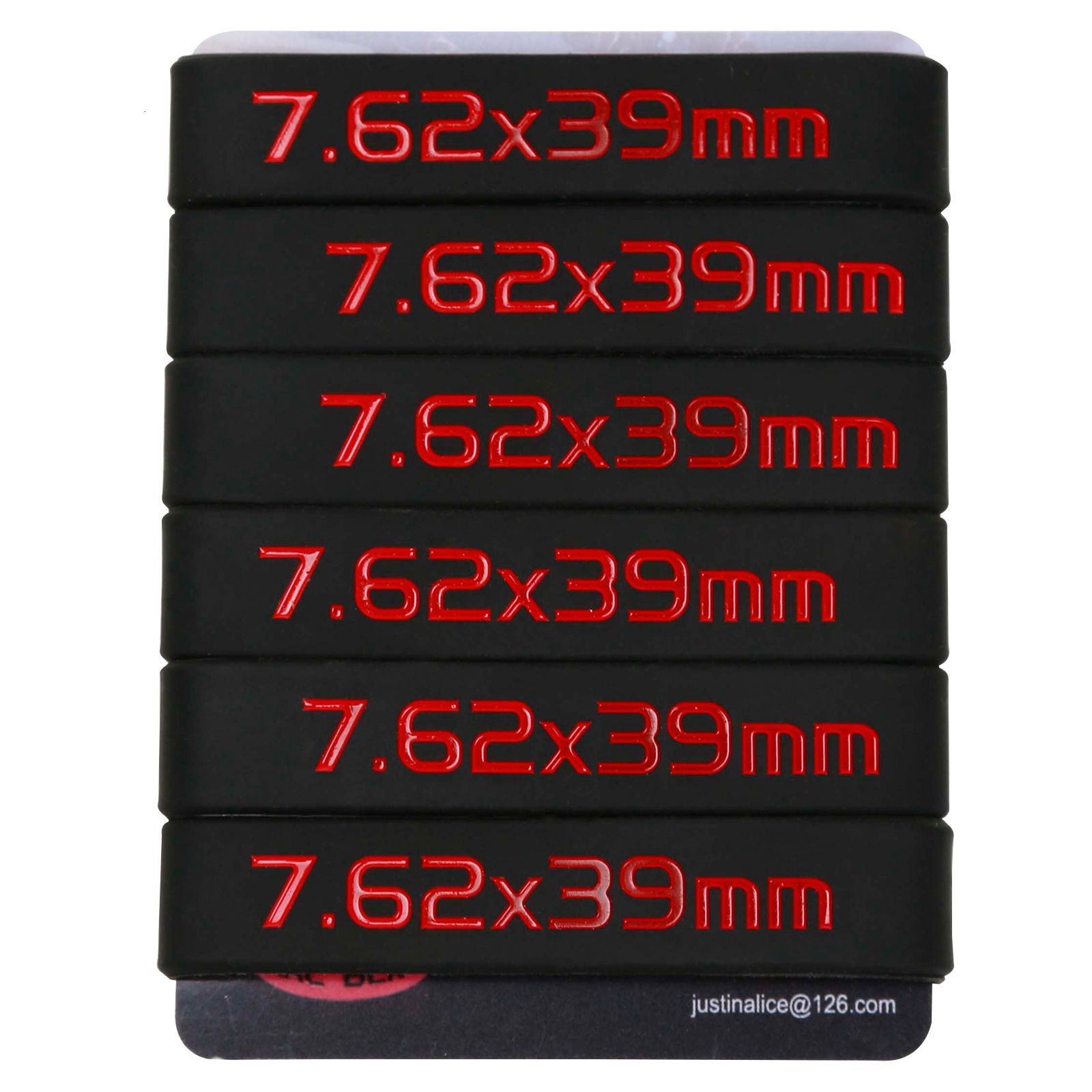 7.62x39 Red 6pcs