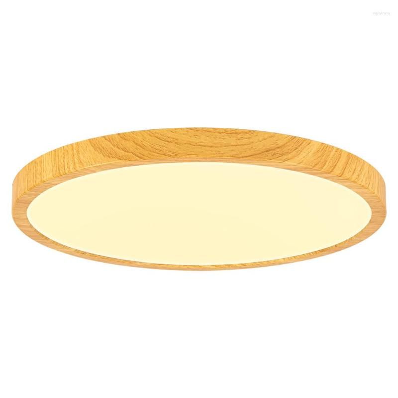 Holz-Warmes Licht Durchmesser 30cm